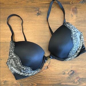 Black Lace Women's Bra
